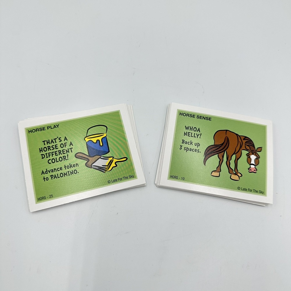 Horse-opoly Board Game By Late for the Sky Previously owned 2-6 Players Ages 8+ - Picture 8 of 13